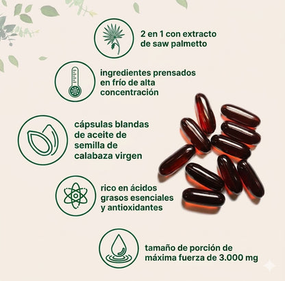 Aceite de Semilla de Calabaza: Apoyo Natural y Limpieza para tus Riñones