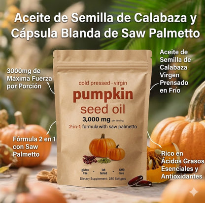 Aceite de Semilla de Calabaza: Apoyo Natural y Limpieza para tus Riñones