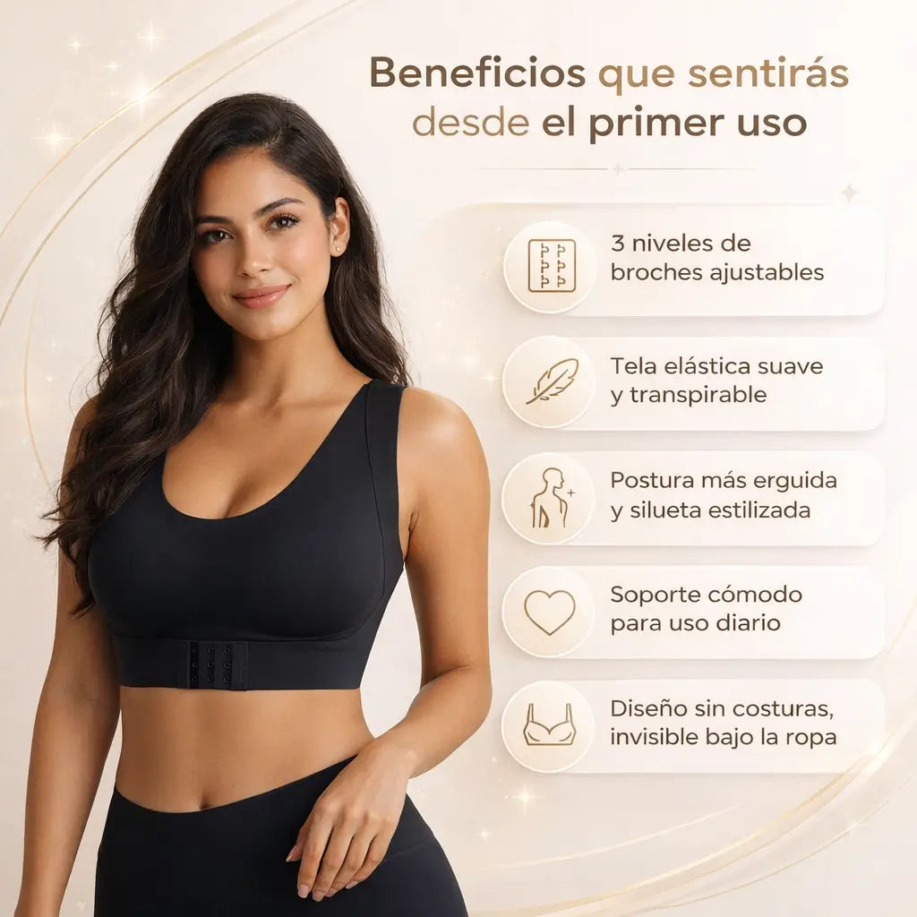 SiluetaLift™ - Brasier Corrector de Postura con  Comodidad, Soporte y Levanta + REGALO