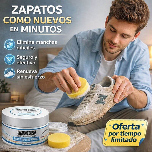 Cleaning Cream™ – Zapatos limpios sin lavar ni enjuagar