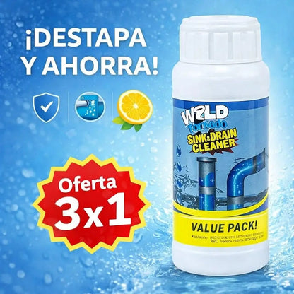 Wild Tornado™ Limpiador de Desagües –  3x1 por Tiempo Limitado
