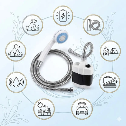 HIDROMAX™ Convierte tu balde en una ducha cómoda en segundos 🚿