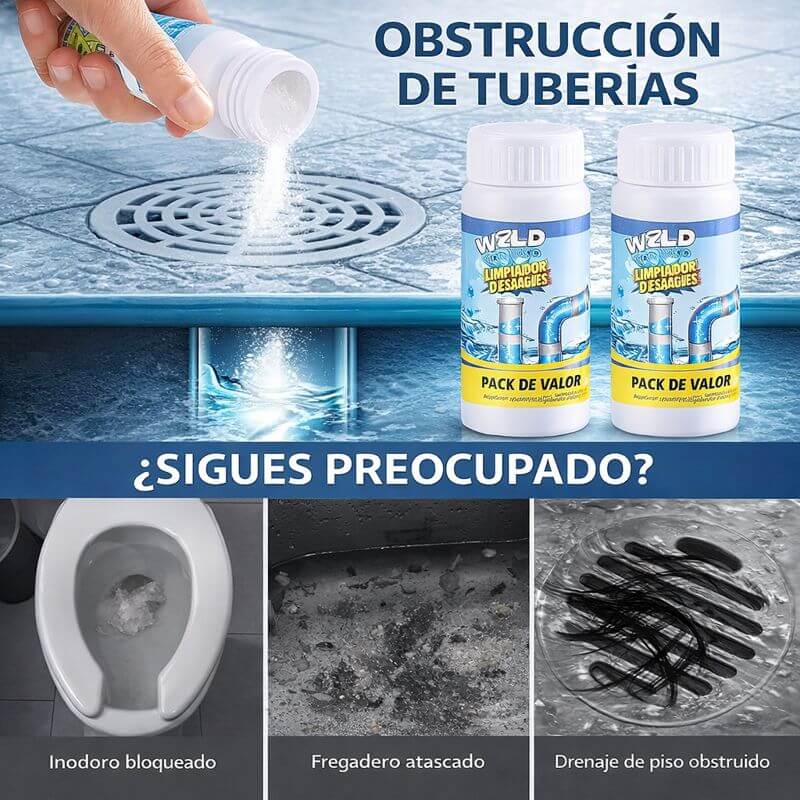 Wild Tornado™ Limpiador de Desagües –  3x1 por Tiempo Limitado