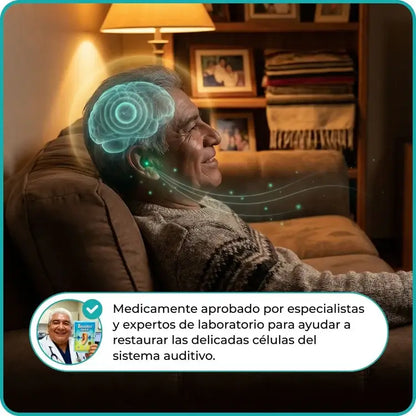 Tinnitus Relief™ – Parche Natural que Apoya el Bienestar Auditivo y la Sensación de Tranquilid 2X1