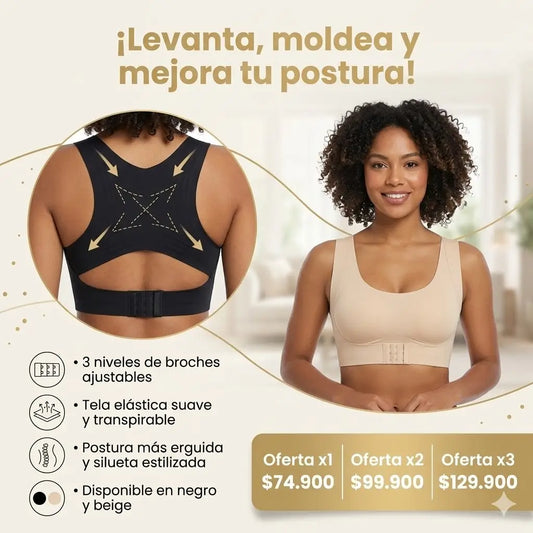 SiluetaLift™ - Brasier Corrector de Postura con  Comodidad, Soporte y Levanta + REGALO