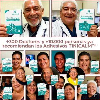 Tinnitus Relief™ – Parche Natural que Apoya el Bienestar Auditivo y la Sensación de Tranquilid 2X1