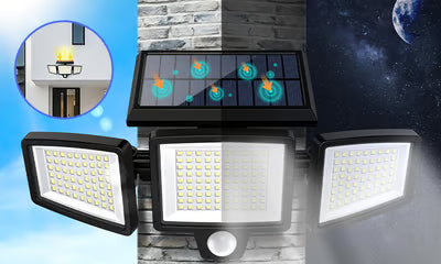 Lumo™ - Luz Solar Exterior Potente con Sensor de Movimiento