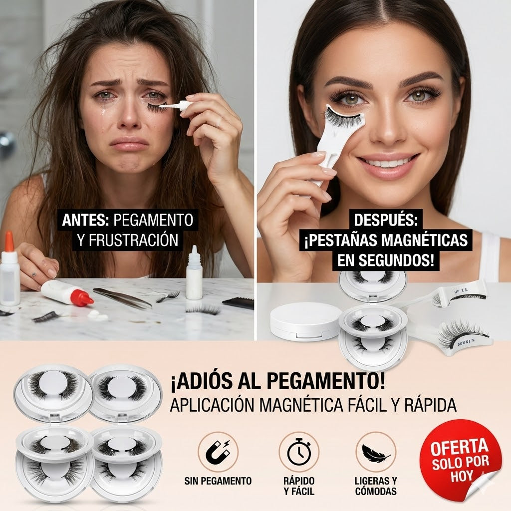 Maglash™ - Mirada Perfecta en Segundos, Sin Pegamento