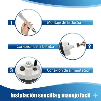 HIDROMAX™ Convierte tu balde en una ducha cómoda en segundos 🚿