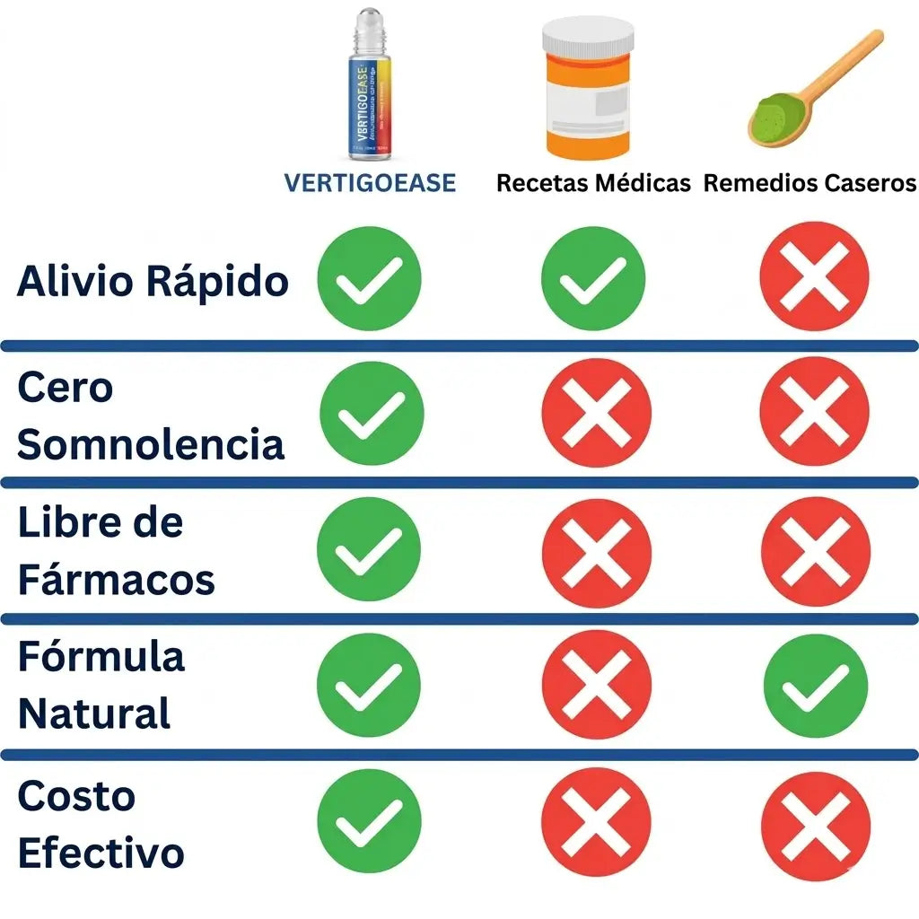 VERTIGO EASY. Frena la Sensación de Mareo y Vértigo al Instante mitad de precio HOY
